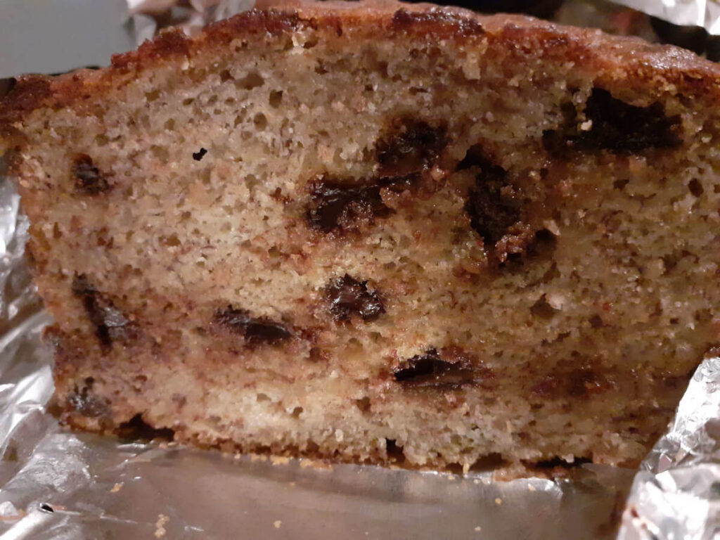 Banana Bread with Chocolate Chips