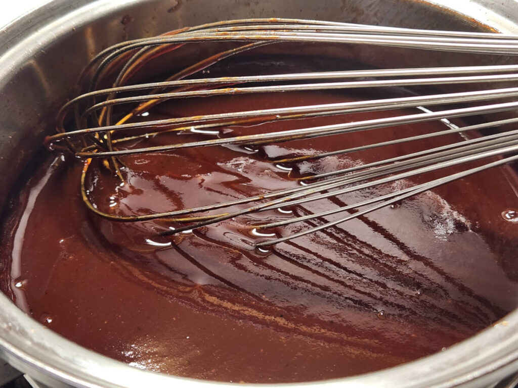 JAHZKITCHEN Pot of Berry BBQ Sauce