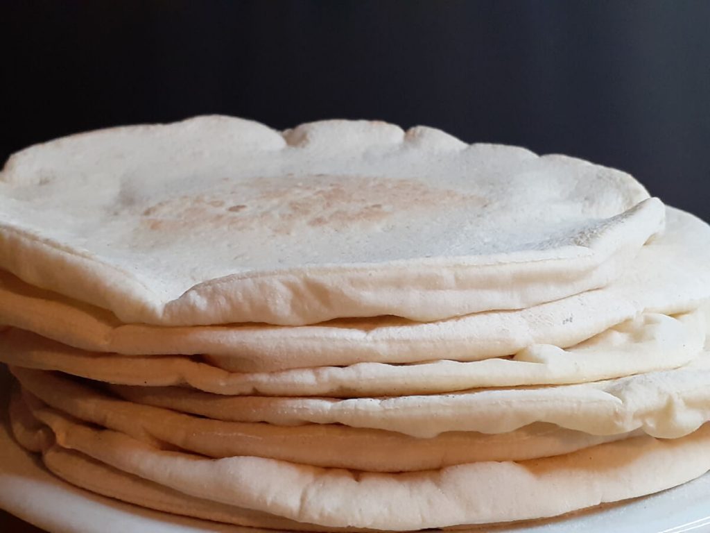 Oven Baked Pita Bread