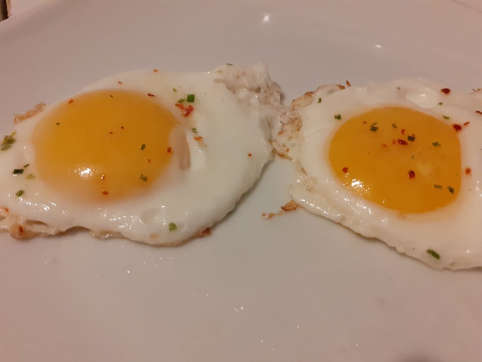 Sunny Side Up Eggs Comparison