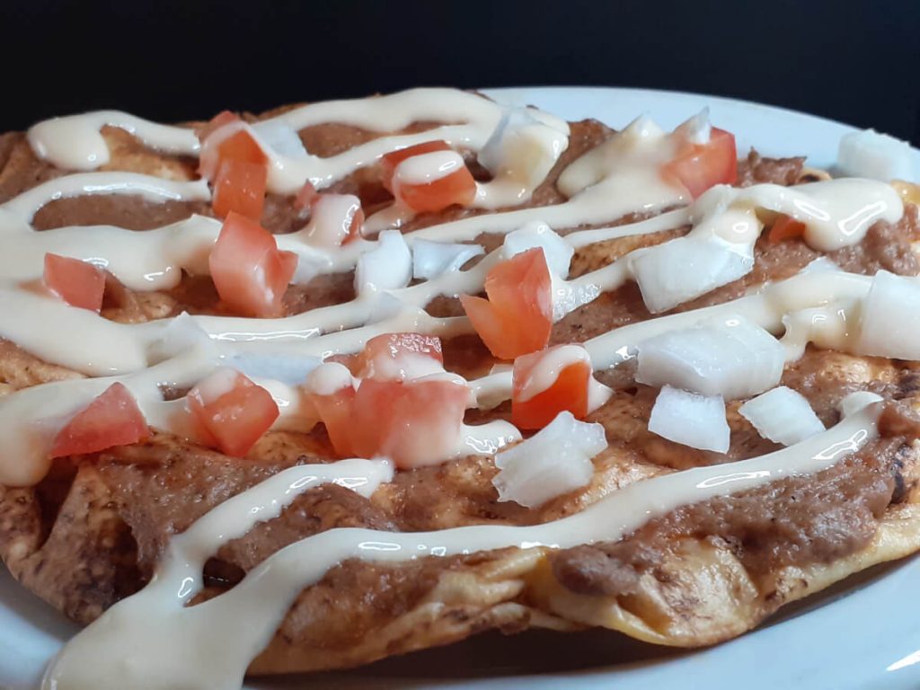 Donair Lahmacun on Storebought Pita