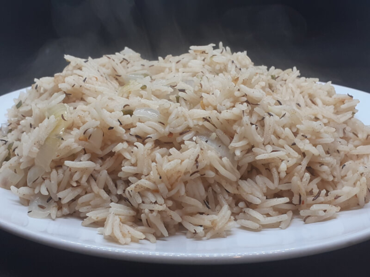 JAHZKITCHEN Kala Jeera Rice