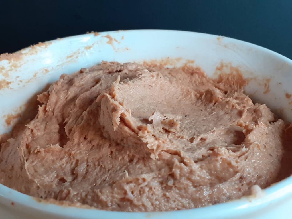 Raw Donair Meat with Oil