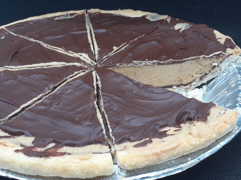 Sliced Peanut Butter Pie