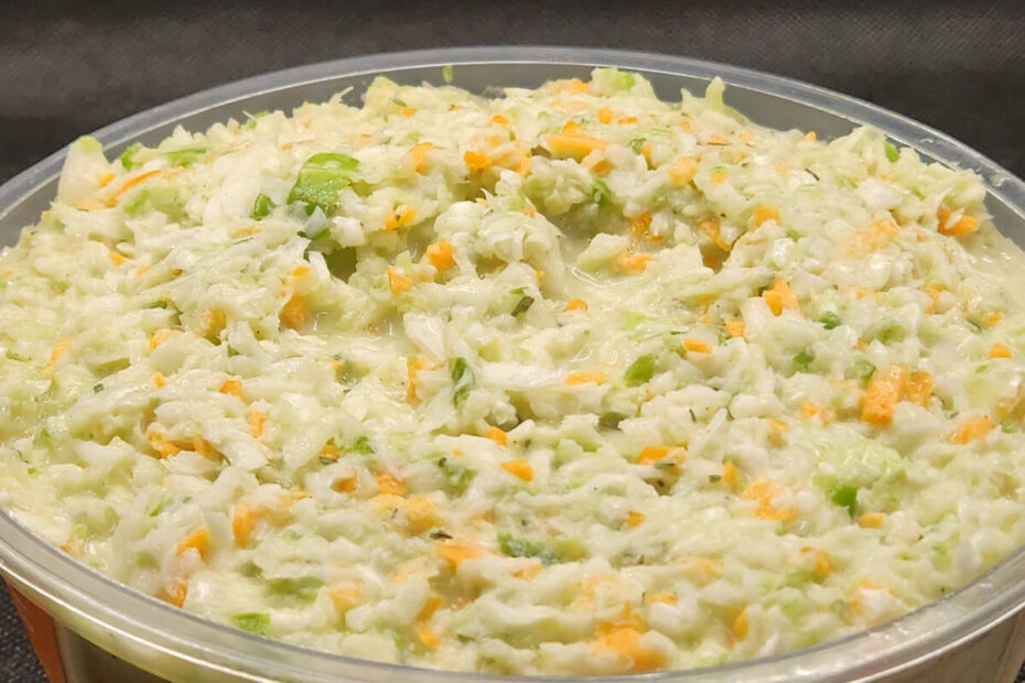 JAHZKITCHEN Coleslaw Closeup