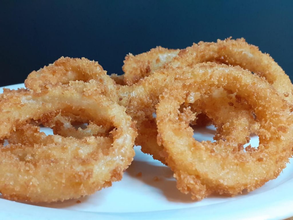 Onion Rings Deep Fry Batter & Panko
