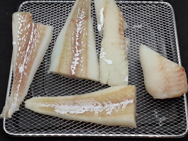 Salt & Sugar Seasoned Cod fan dried for 2 hours