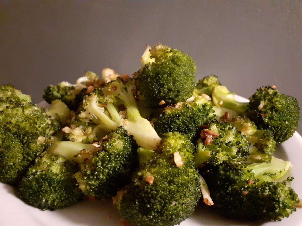 Roasted Garlic Broccoli