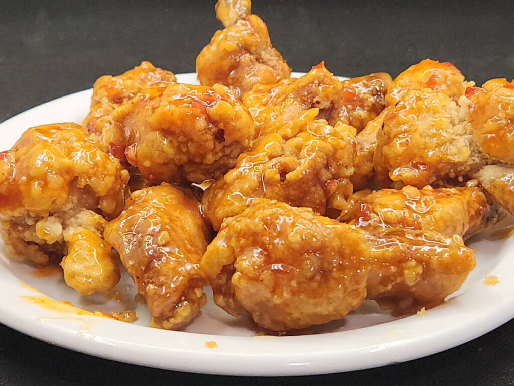 JAHZKITCHEN Breaded Wings in Sweet Thai Sriracha Sauce