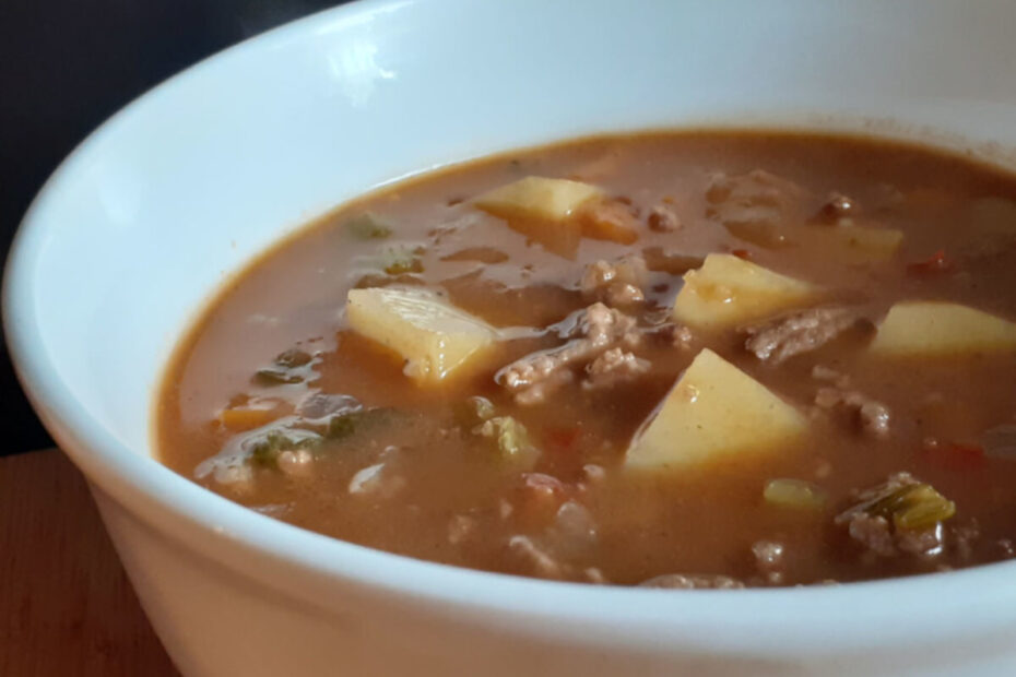 JAHZKITCHEN Hamburger Soup