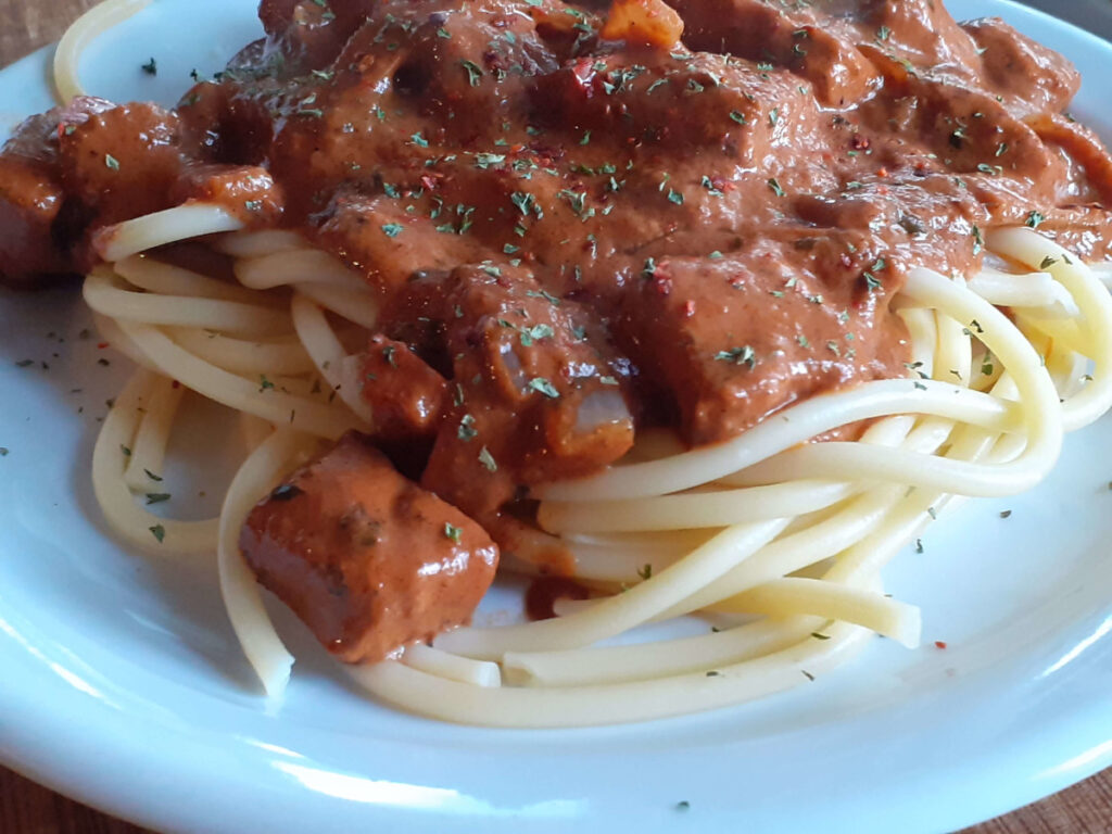 Butter Chicken Pasta