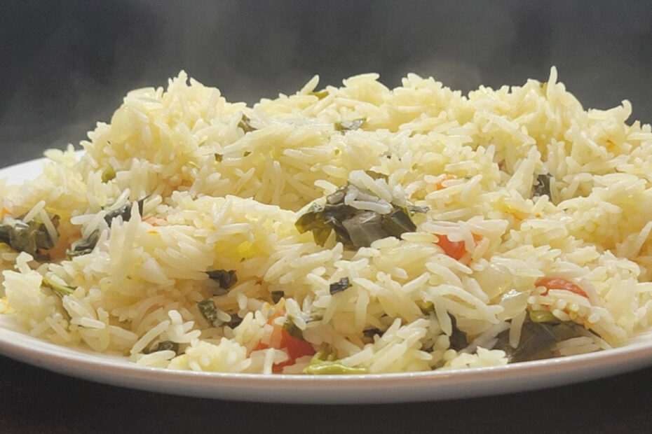 JAHZKITCHEN Basil Rice