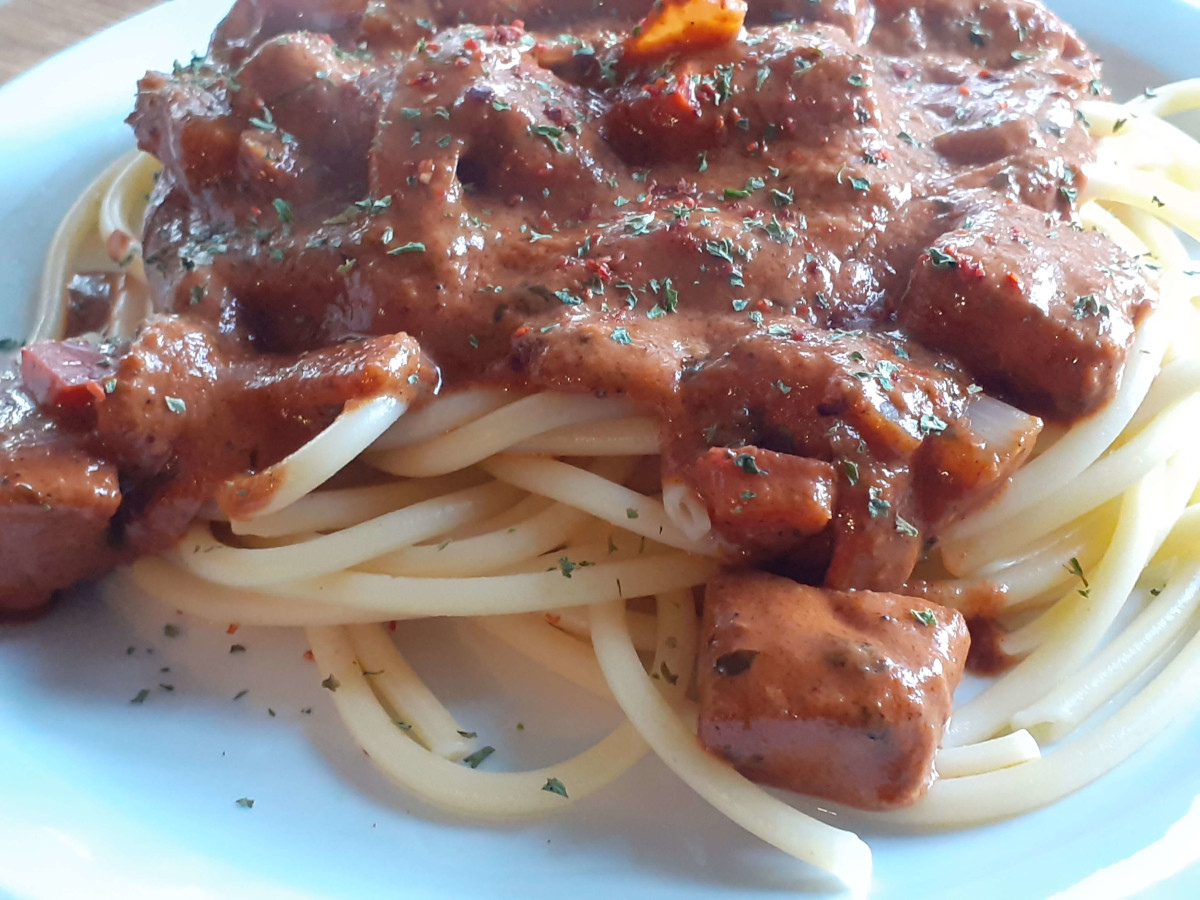 JAHZKITCHEN Pasta Butter Chicken