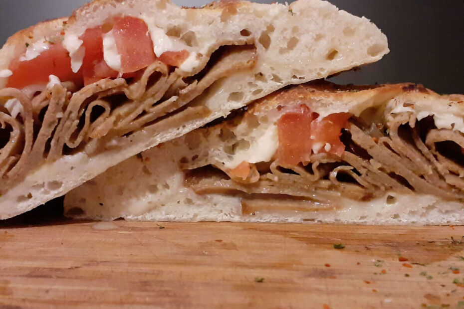 JAHZKITCHEN Donair Calzone Halves