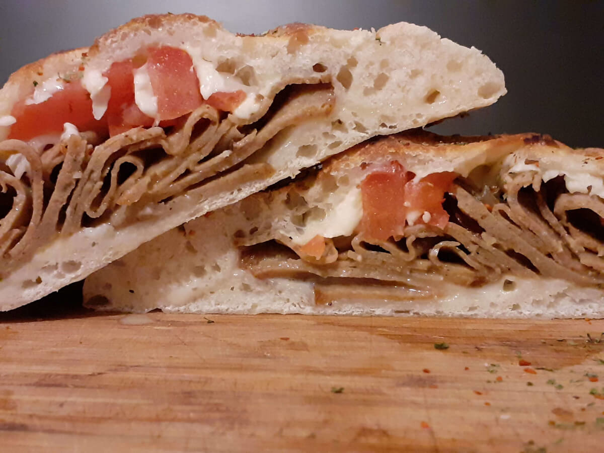 JAHZKITCHEN Donair Calzone Halves