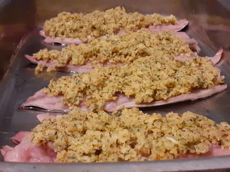 Crusted Mackerel
