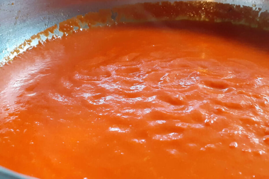 JAHZKITCHEN Pepper Coulis