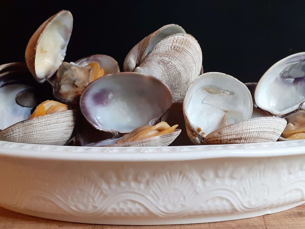 Steamed Manila Clams