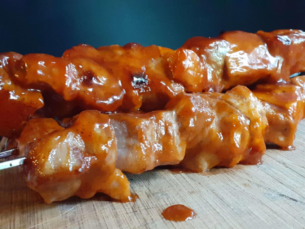 BBQ Pork Kebab