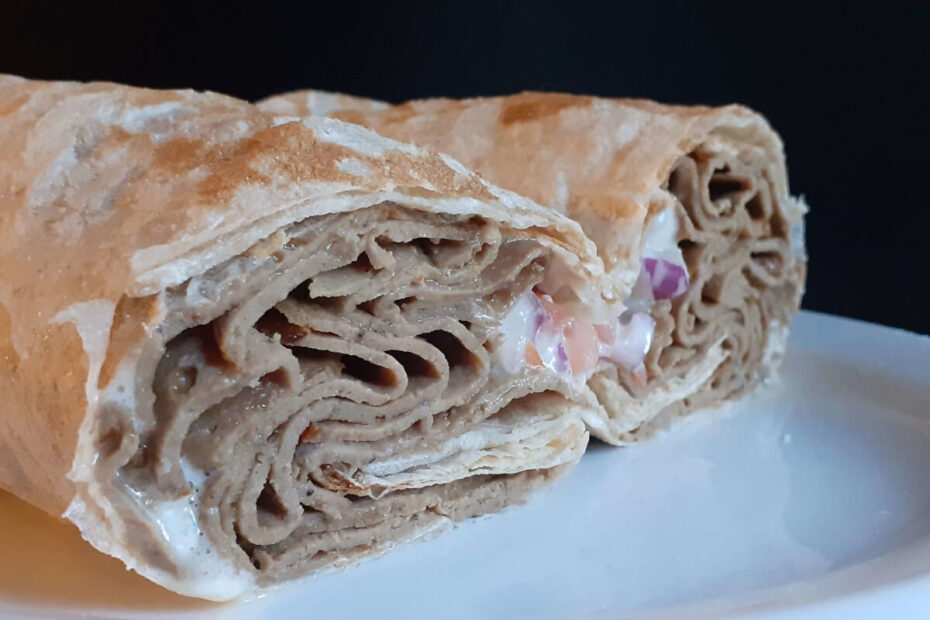 JAHZKITCHEN Markouk Donair Half