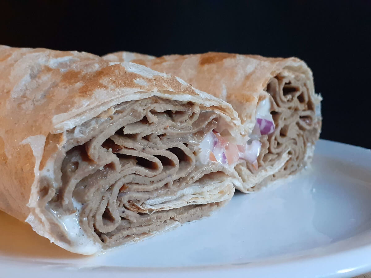 JAHZKITCHEN Markouk Donair Half