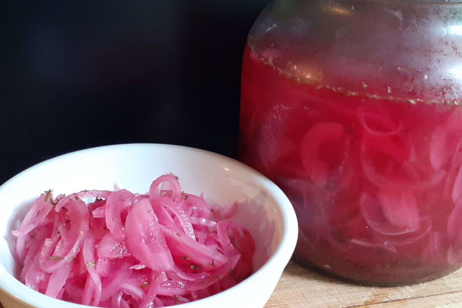 JAHZKITCHEN Refrigerator Pickled Onions