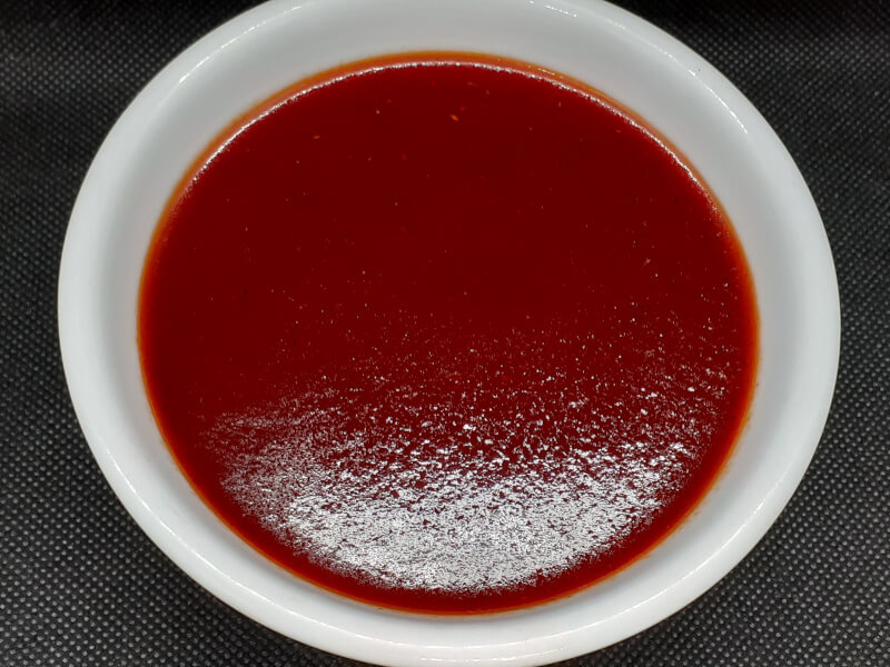 Samosa Dipping Sauce top view