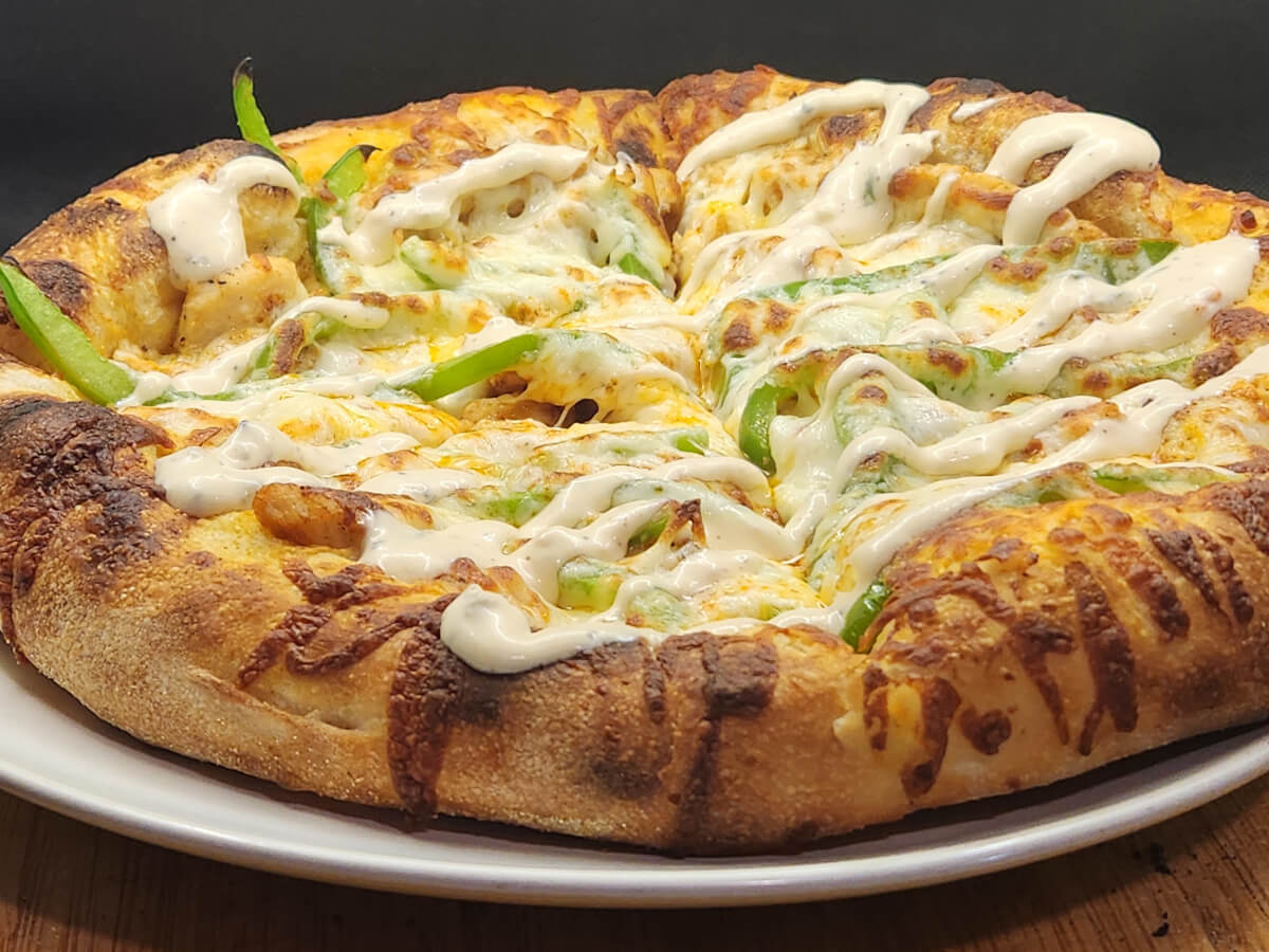 JAHZKITCHEN Buffalo Chicken Pizza