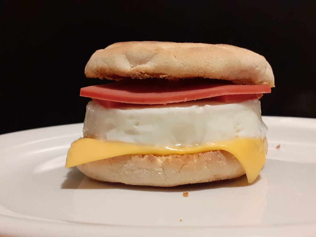 Egg & Bologna McMuffin
