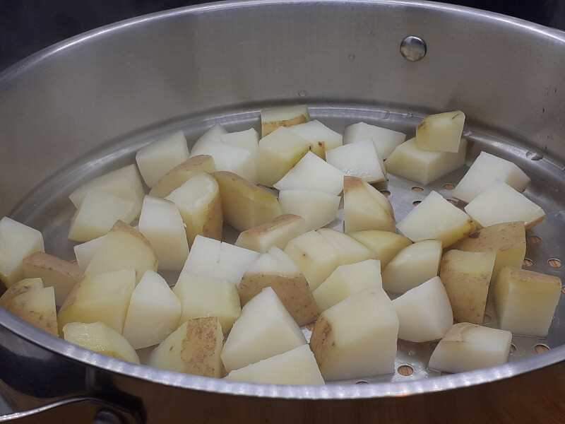 Steamed Potatoes