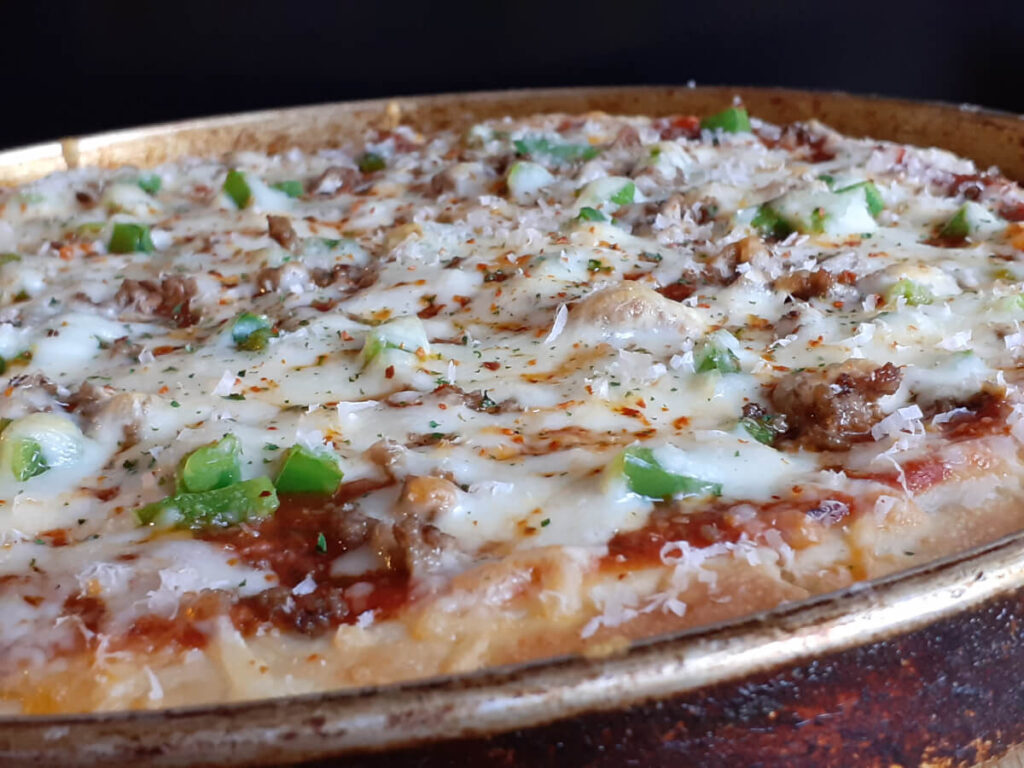 Baked Deep Dish Pizza