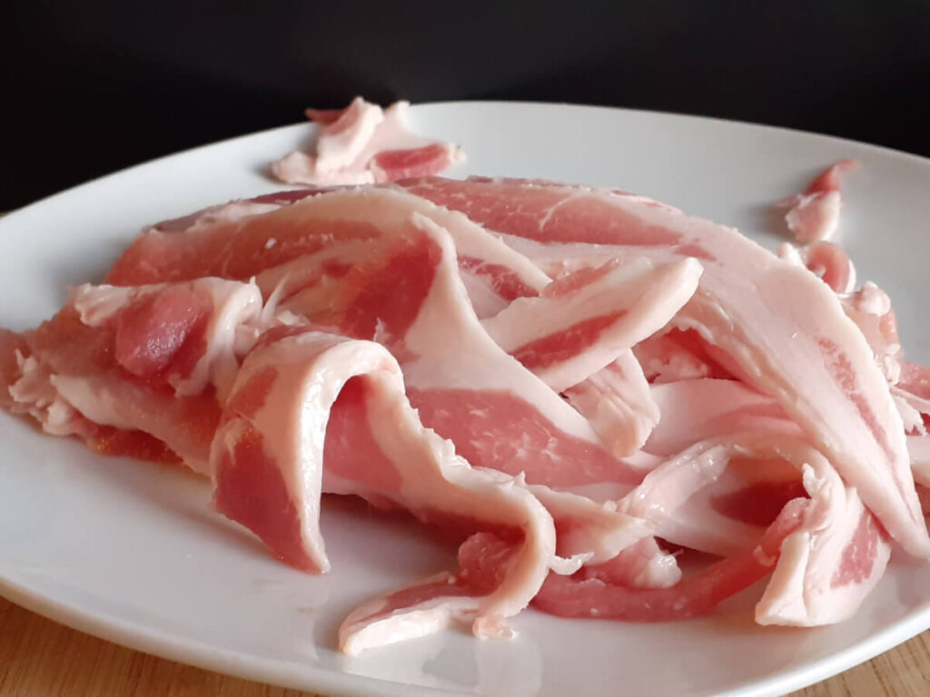 Pork Loin Outer Marble Meat