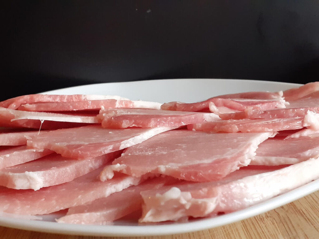 Thin Sliced Pork