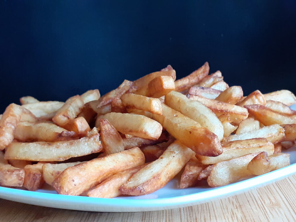 Air Fryer Fries with JAH Meat Oil