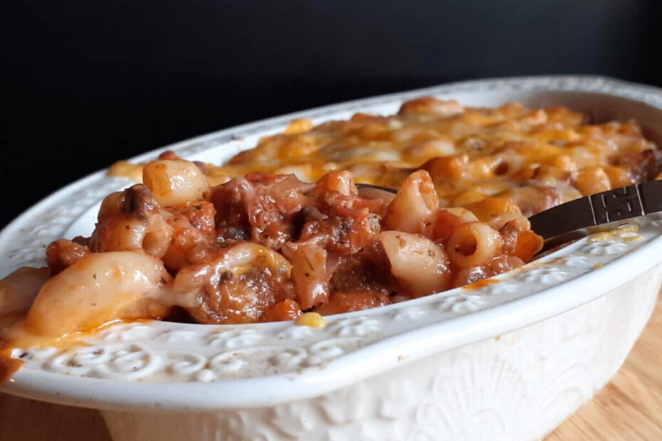 JAHZKITCHEN Cheeseburger-Pasta-Bake