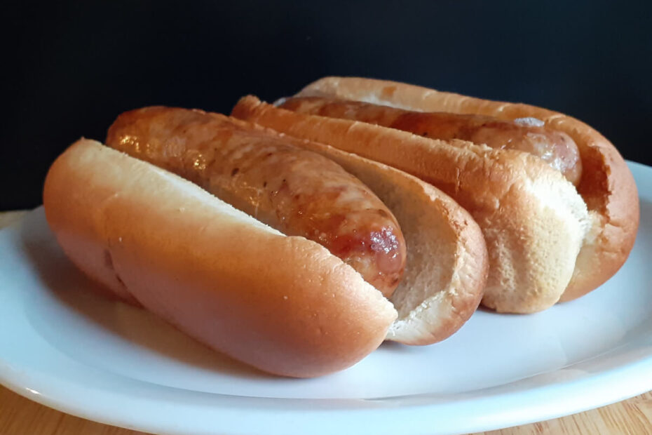 JAHZKITCHEN Air Fryer Steamed and Toasted Sausages