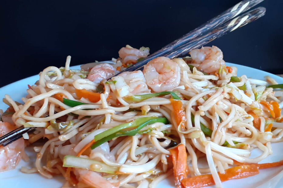 JAHZKITCHEN Thai Shrimp Chow Mein