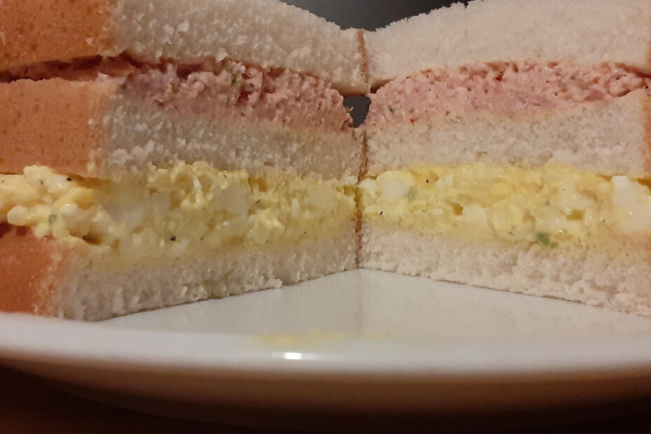 JAHZKITCHEN Ham and Egg Double Decker