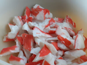 Torn Crab Meat