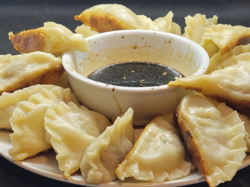 JAHZKITCHEN Chinese Pork Dumplings with Chinese Dipping Sauce