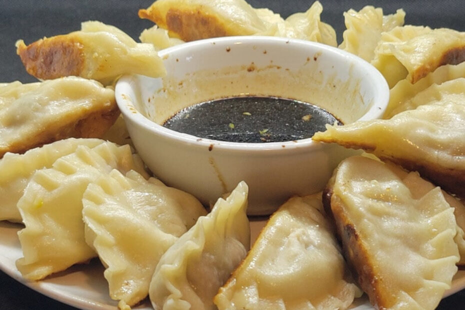JAHZKITCHEN Chinese Pork Dumplings with Chinese Dipping Sauce