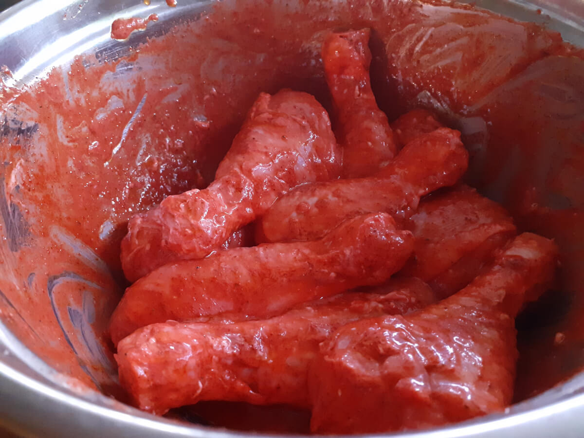 Tandoori Marinated Chicken Drumsticks