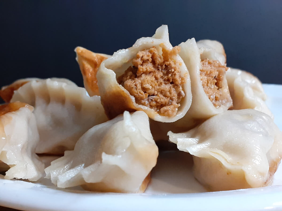 JAHZKITCHEN Inside Donair Dumplings