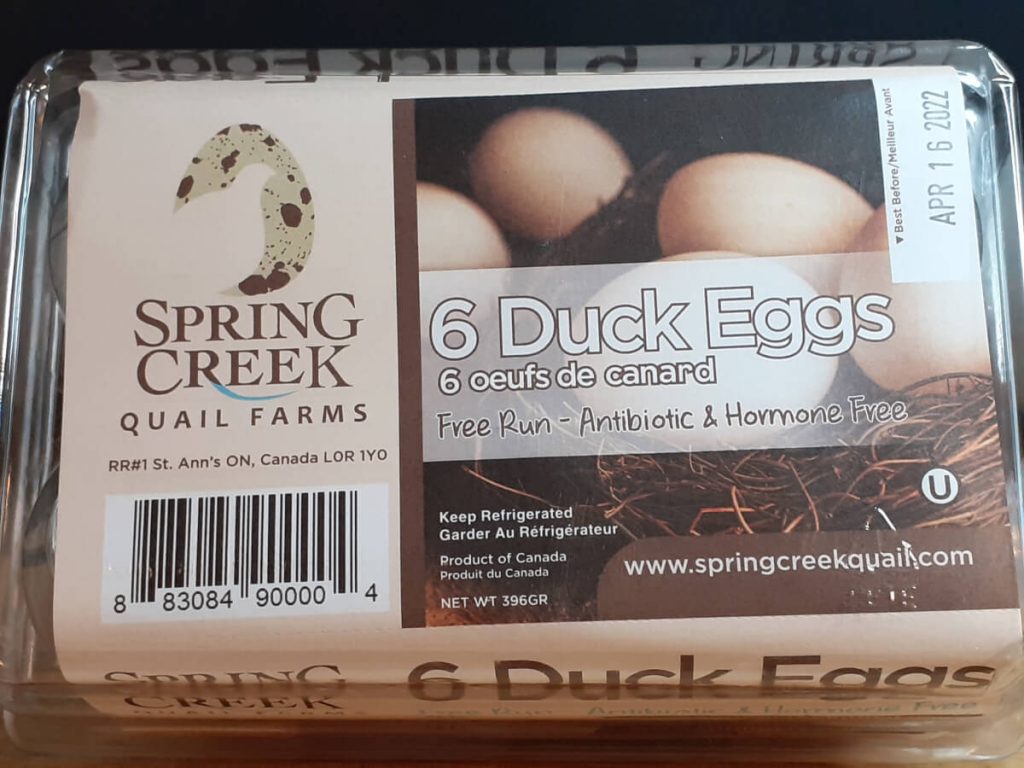 Duck Eggs