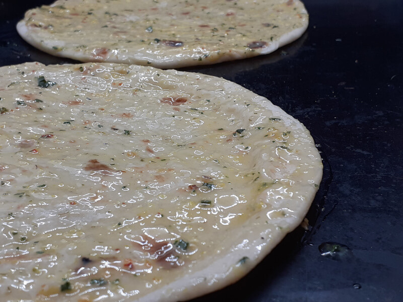 Pasta Pita Garlic Butter