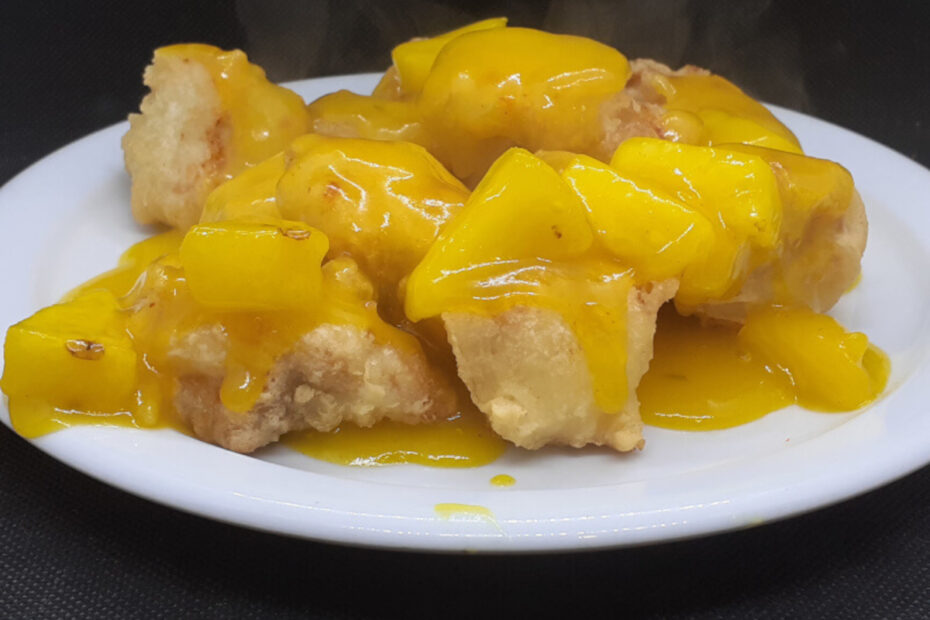 JAHZKITCHEN Pineapple Chicken side view