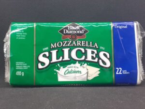 Sliced Mozzarella Cheese