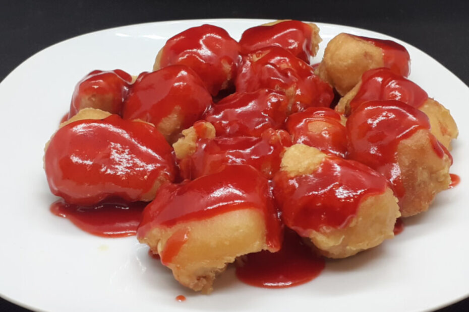 JAHZKITCHEN Sweet and Sour Chicken Balls