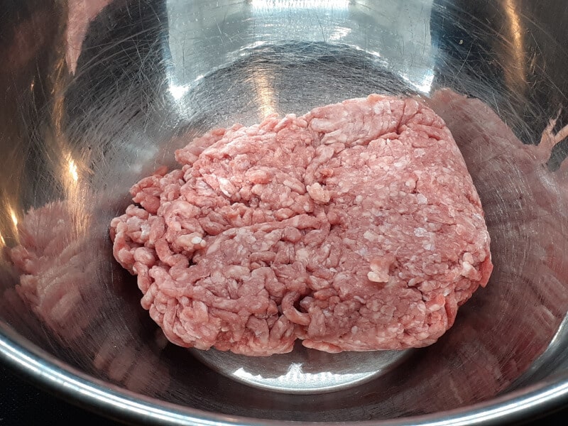 1 lb ground beef & pork