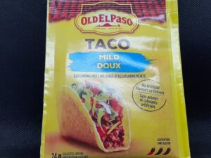 Old El Paso Taco Seasoning